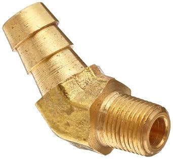 to npt 1/4 fitting b 45 Hose Brass Metals Elbow, Anderson Fitting, 1/2 Degree to npt 1/4 fitting b 45 Hose Brass Metals Elbow, Anderson Fitting, 1/2 Degree