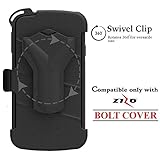 Zizo Belt-Clip Extra/Replacement Compatible with Samsung Galaxy S9 Case (Will not fit Without The Bolt CASE) Holster Replacement