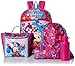 Disney Girls' Minnie Mouse 5pc Set Backpack, Pink