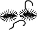 Utopia Home Revolving Tie Belt Hanger Holder/Organizer - Tie Rack - Adjustable Pack of 2 Hanger - Hooks Ties & Scarves for an Organized Closet