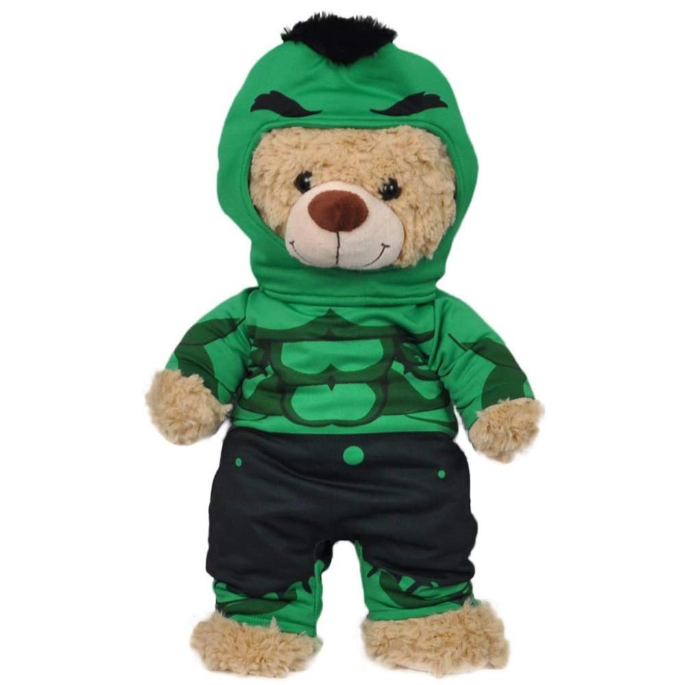 16"/40cm Green Giant Superhero Hulk Costume - Teddy Bear Clothes Outfit - BEAR NOT INCLUDED