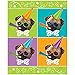 Pug Puppy Birthday Goodie Bags, 8ct