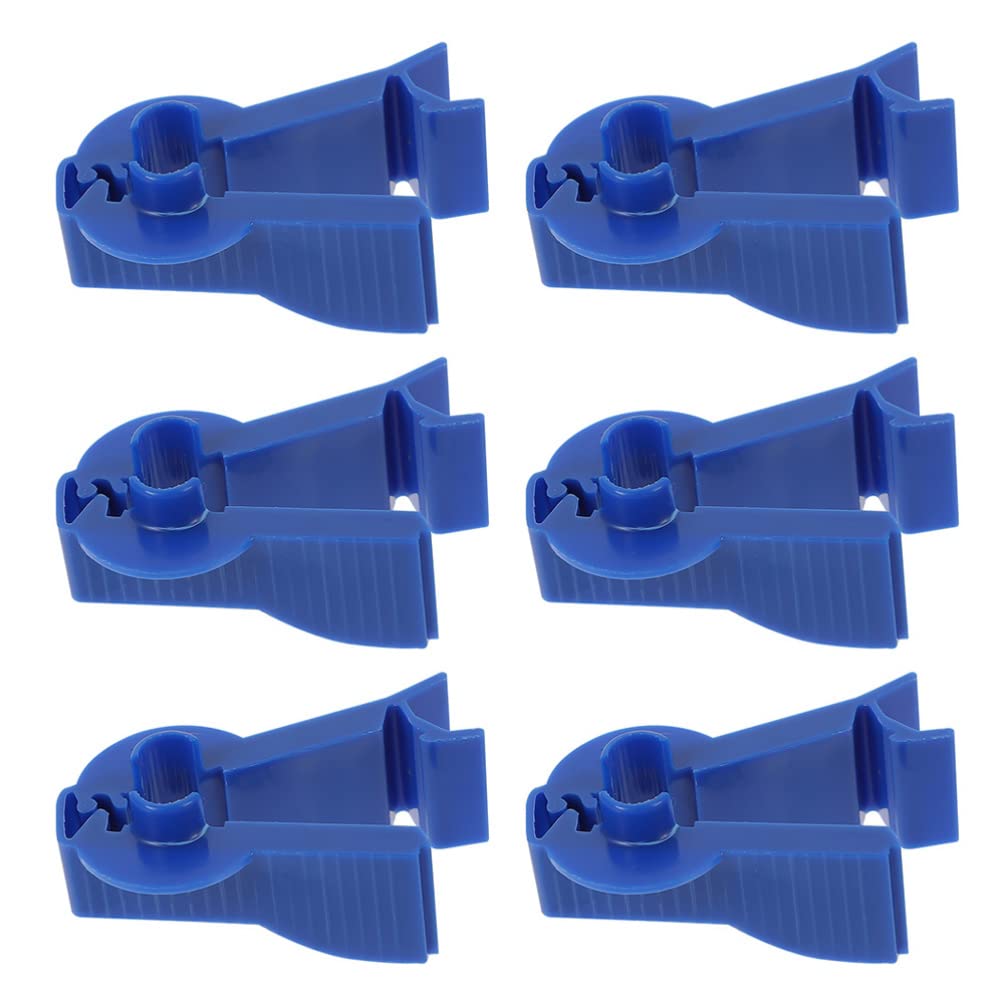 Healvian Fixator Clips 6-Pack Abdominal for Tubing Flow Control and Secure Support