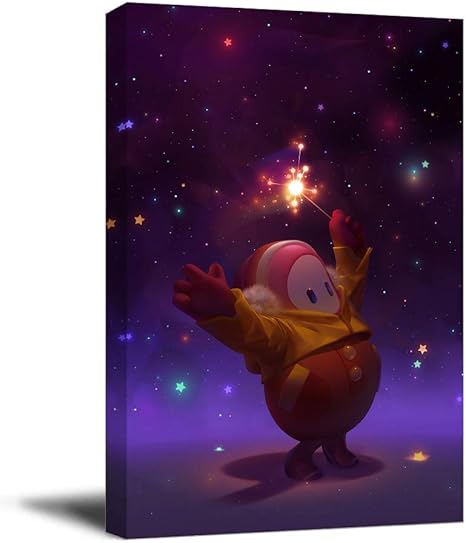 ARYAGO Fall Guys Ultimate Knockout Pintura, 61 x 91 cm, juego de arte