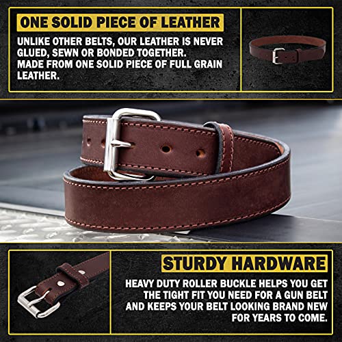 Relentless Tactical The Ultimate Concealed Carry CCW Leather Gun Belt