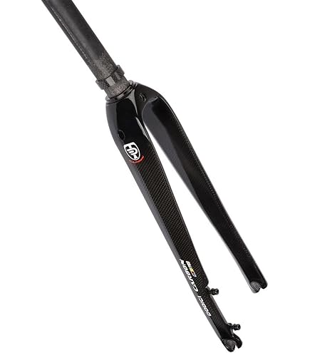 Fourche Carbone WACAKO 700C – Rigide Route, Tube 28,6 Mm – 370g
