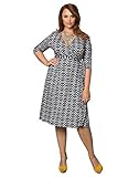 Kiyonna Women's Plus Size Essential Wrap Dress