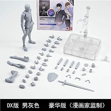 Amazon 関節マネキン構造は 人形参照アニメ漫画絵画の男性と女性の芸術を実践することができます 中 Dx版メンズグレーデラックスエディション 漫画家監督 フィギュア ドール 通販
