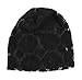 Qunson Womens Lace Chemo Beanie Hat Cap Turban for Cancer Patients Black