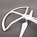 DJI Phantom 4 Professional Advanced Pro+ Quadcopter Prop Guard-Quick Release Propeller Protector White Snap On/off By FSLabs