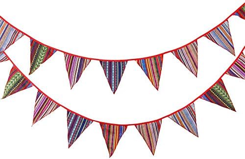 11 Feet Colorful Pennant Bunting String Banner Flags Outdoor