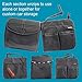 High Road ZipFit SUV Trunk Organizer with Zip-Off Compartments