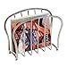 InterDesign York Lyra Newspaper and Magazine Rack for Bathroom, Office, Den - Chrome