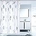 Shower Curtain Liner with 12 Curtain Hooks Clear Shower Curtain Liner Mildew Resistant Waterproof Plastic Shower Curtain Liner Seashell Conch Starfish 72×72 Inch Shower Curtain Liner by Yivion