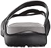 crocs Women's Meleen Twist Sandal, Black/Smoke, 9 US/9 M US