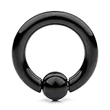Ruifan Black Plated 316L Surgical Steel Spring