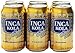 Inca Kola Golden Carbonated Beverage Soda - la kola dorada - 12 oz cans - 6pk