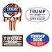 4Pcs Donald Trump 2024 President Election Patriotic Bumper Sticker Car Auto Decal Keep America Great Again/Make Liberals Cry Again