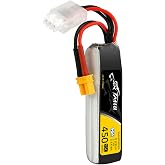 TATTU 450mAh 2S1P 95C 7.6V High Voltage Lipo Battery Pack with XT30 Plug - Long Pack(1Pcs)
