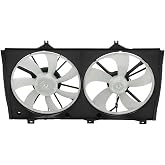 SCITOO 621300 Radiator Cooling Fan Compatible with Toyota Model | Fits for Toyota Camry 2.5L 2010-2011 &amp; Venza 2.7L 2009-2016, Engine Cooling Fan Direct Fit