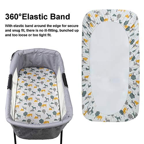 Fitted Sheet Set 3 Pack for Boys/Girls Super Soft Jersey