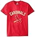 MLB St. Louis Cardinals Men's 58W Tee, Red, X-Large