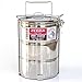 Zebra Brand , Stainless Steel Food Carrier Premium Quality Size 12 Cm X 3 Tier by Zebra