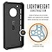 URBAN ARMOR GEAR [UAG Motorola Moto G5 Plus [5.2-inch Screen] Outback Feather-Light Rugged [Black] Military Drop Tested Phone Case