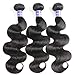 Luxnovolex Brazilian Hair Bundles Body Wave Unprocessed 100% Human Hair Bundles Brazilian Virgin Short Human Hair Extensions 300g
