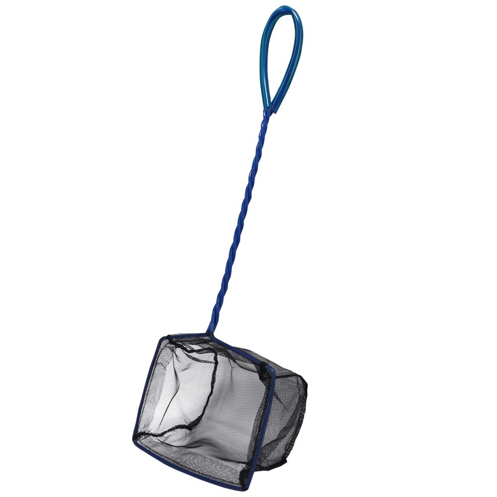 Hobby 60721 Catch It Size M Fish Net for Aquariums, Landing Net Made of Tear-Resistant Black Nylon, M, 46 g