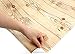 Peel and Stick PVC Instant Panel Wood Decorative Self-Adhesive Film Countertop Backsplash Brown Beige (22345 : 1.64 Feet X 9.84 Feet)