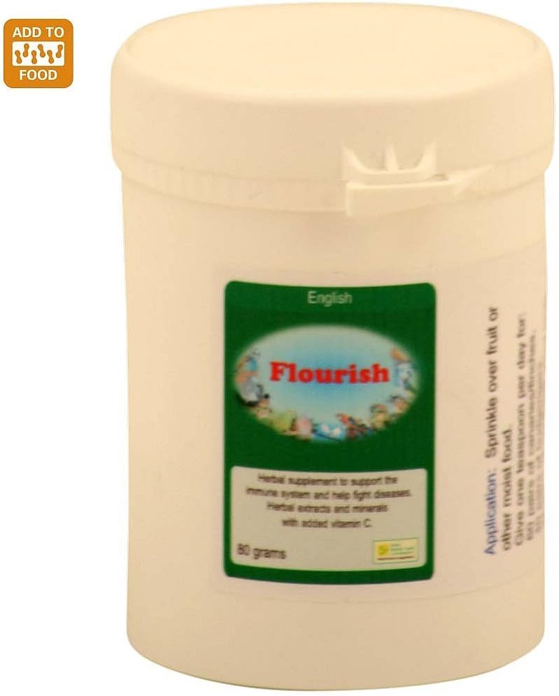 Flourish - 80g - Immune System Booster for Pet Birds