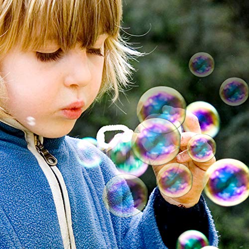 Amersumer 24PCS Mini Neon Party Bubbles With No Soapy Water, Mini Hexagon Bubble Bottles 2 Inches Neon Colors With Wand For Kids Party Favors Bag Stuffers Wedding Bubbles Refill (With No Soapy Water)