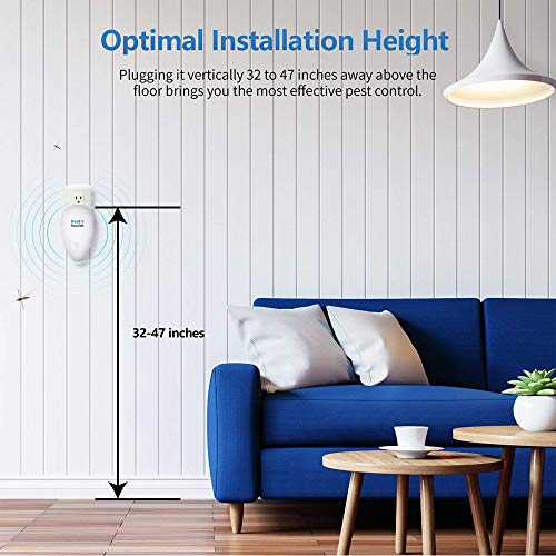 image for JALL Ultrasonic Pest Repeller Plug in Pest Reject, Electric Pest Contr