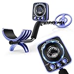 INTEY Lightweight Metal Detector with Multi-function Folding Shovel