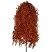 Xcoser Long Curly Princess Merida Cosplay Wig for Cosplay, Style a, Size Normal