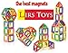 LIRS TOYS 30-pcs: Magnetic Blocks, Magnetic Tiles, Building Blocks Set for Kids/Toddlers Age 3+.Creativity & Educational Toys for Boys/Girls.Premium 3D