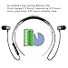 Coolcat Bluetooth Headphones V4.1 Wireless Neckband Stereo Noise Cancelling Earbuds Bluetooth Headset with Mic for iphone and Samsung Cell phone (Spacy Grey)