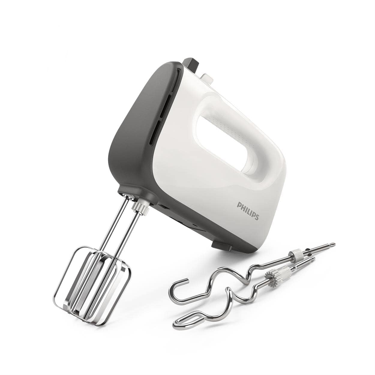 Philips Hand Mixer (450 W, 5 Speeds Plus Turbo), White