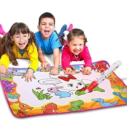 meland large water doodle mat