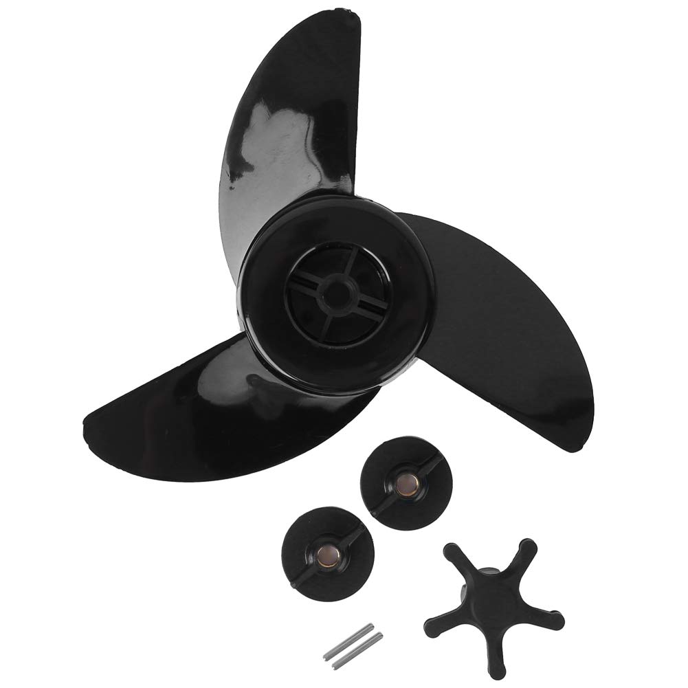 VGEBY Propeller Blade, Propellers Electric Outboard Motor Prop 3-Blades Marine Motor Boat Propellers Outboard Fit for Haibo T54 Rowing Water Sports