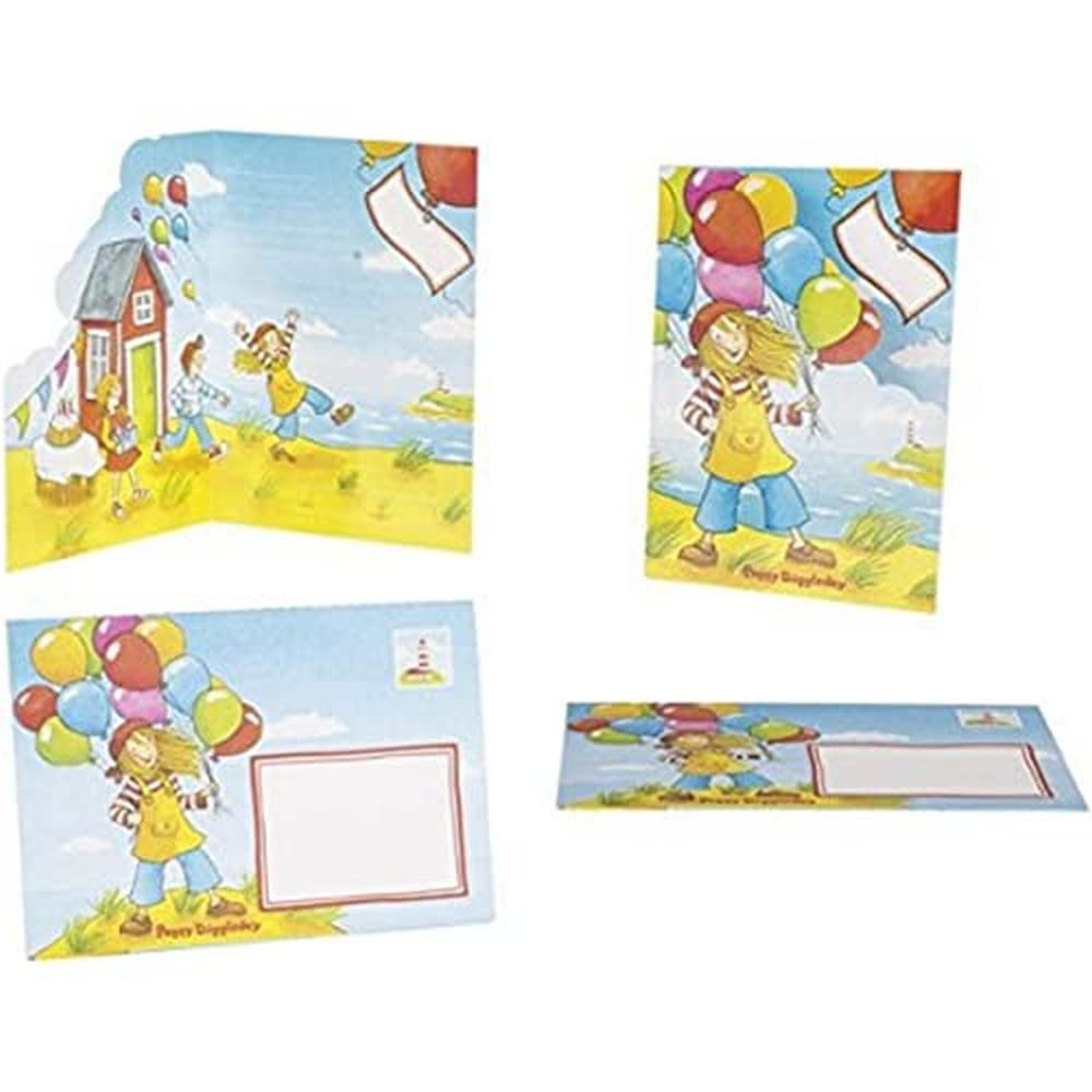 Goki Invitation Cards, Peggy Diggledey