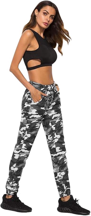 ladies camo joggers uk