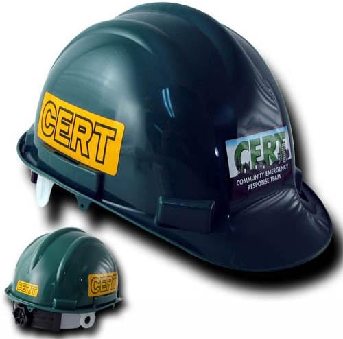 Mayday Industries T77CRT-DLX Deluxe C.E.R.T. 5 Point Suspension Hard Hat - 1 Pack