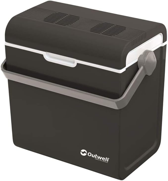Outwell ECOcool Lite 24L 12V/230V Electric Cooler Box Black Amazon.co