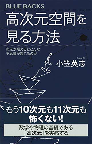 高次元空間を見る方法 次元が増えるとどんな不思議が起こるのか ブルーバックス 小笠 英志 本 通販 Amazon