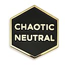 Pinsanity Chaotic Neutral Enamel Lapel Pin