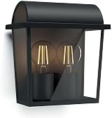 Philips myGarden Harvest Vintage Wall Lantern Black 230 V 2 x 42 W view 1