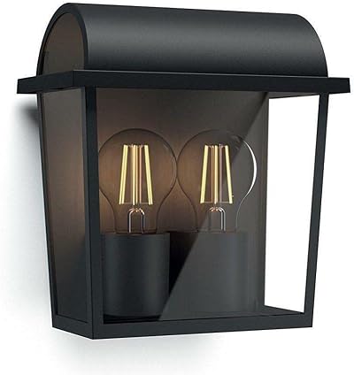 Philips myGarden Harvest Vintage Wall Lantern Black 230 V 2 x 42 W