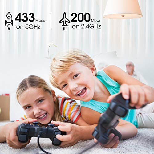 Mini USB WiFi Adapter 650Mbps Wireless Network Adapter for Desktop PC Laptop MacBook, WiFi Dongle Nano Size Portable Lanyard Design Compatible with Windows 10/7/8/8.1/XP/Vista Mac OS X 10.6-10.15.3